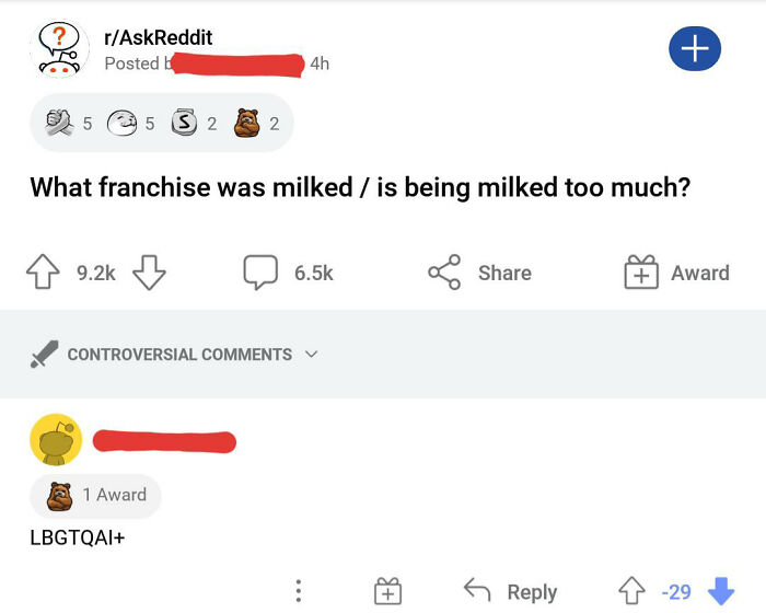 Apperantly Lgbtqai+ Is Now A Franchise