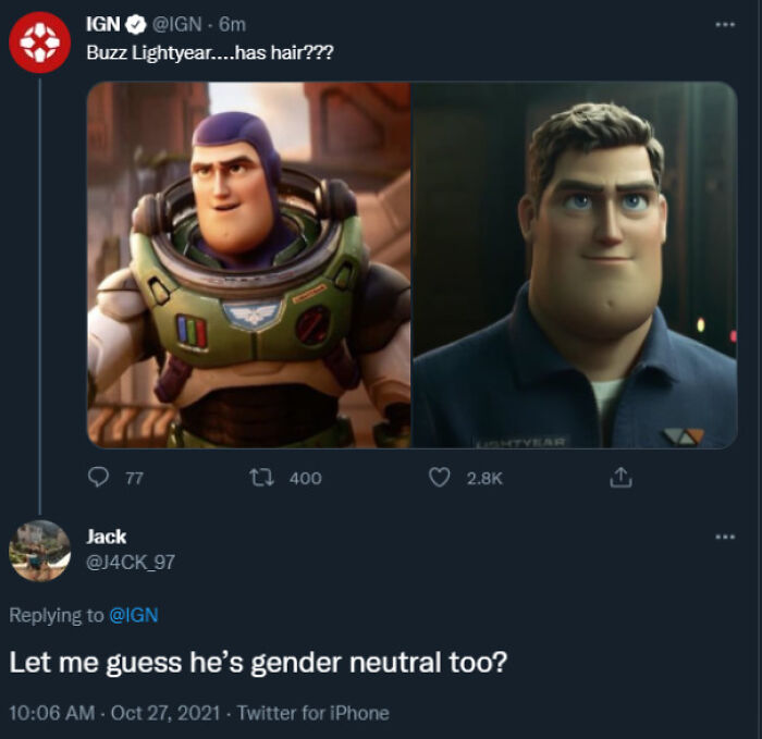 Ah Yes The Famous Combination Hair And Being Gender Neutral