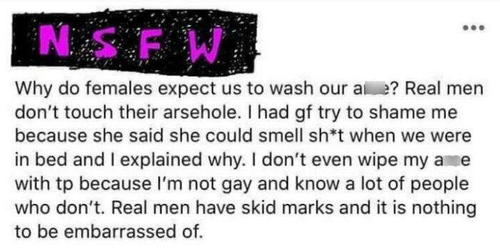 Not Op. But.. Seriously?