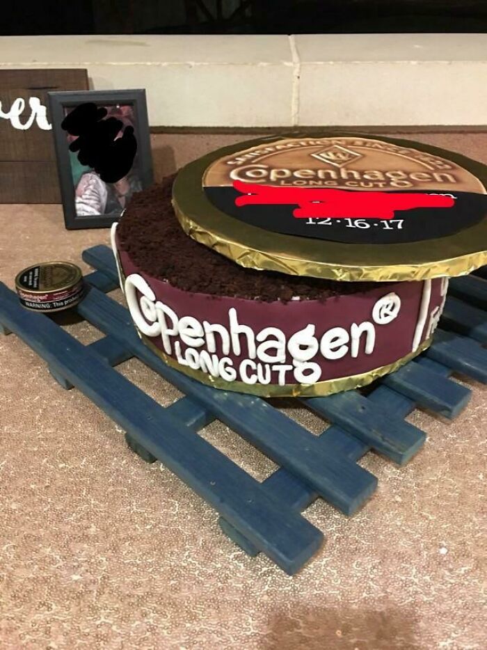 The Groom's Cake At A Family Member's Wedding