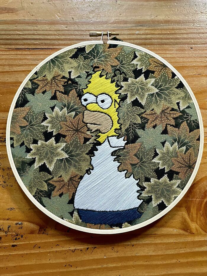 Tried To Use Fabric To Represent The Bush- Does It Work?