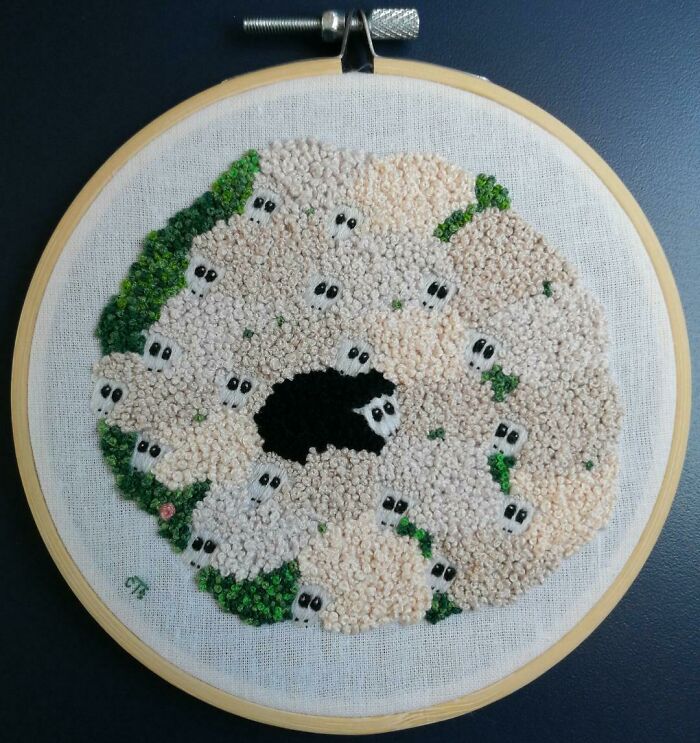 So. Many. Knots. Happy Easter! 