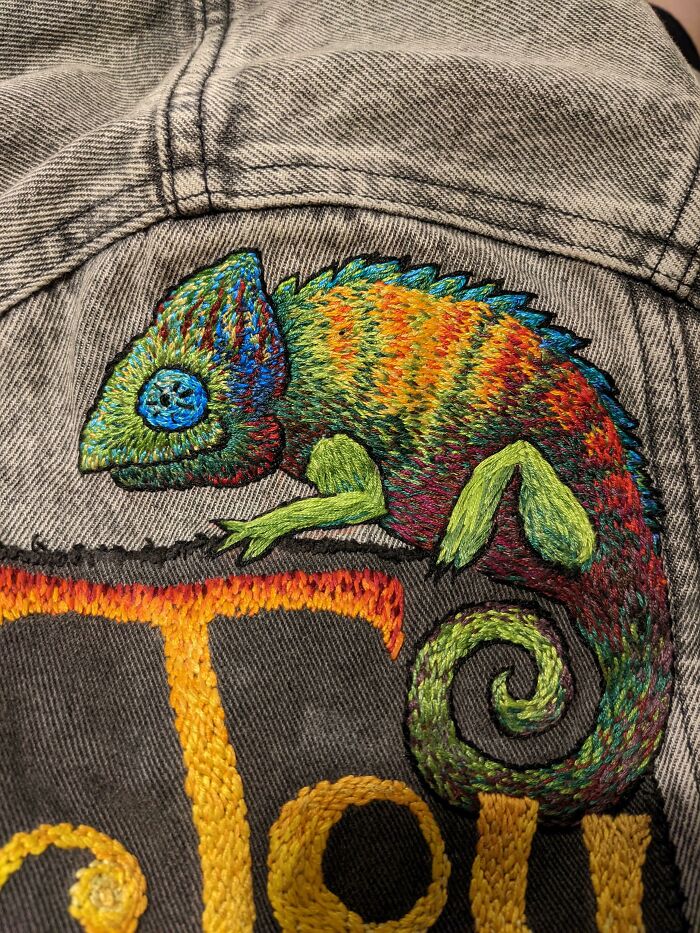 Very Happy With My Magic Chameleon And Wanted To Show Someone! Here He Is