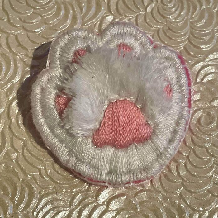 I Made A Pin Inspired By My Cat Poppy’s Fluffy Toe Beans! 