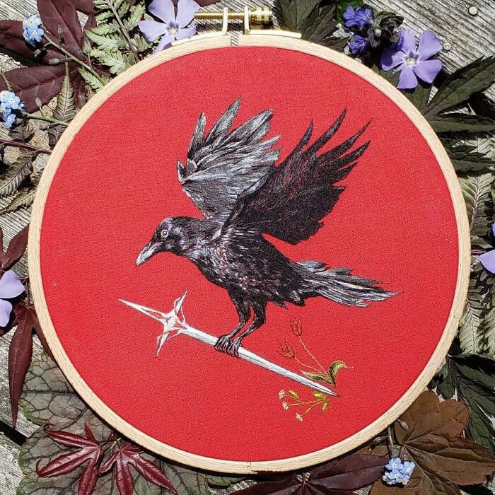 Ayer terminé este cuervo