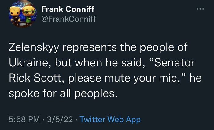 He Spoke For All Of Us