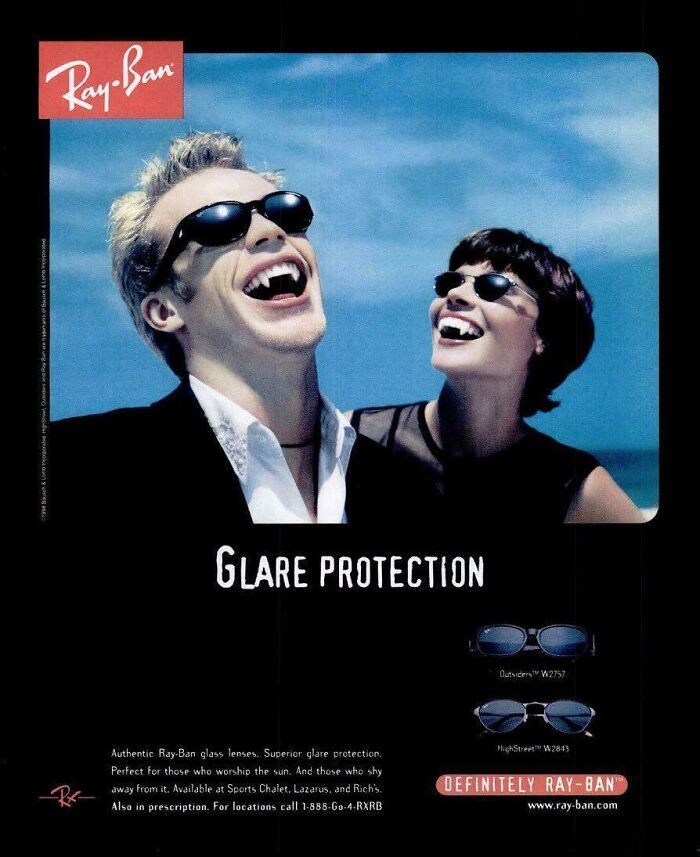 Ray Ban 1998 Ad