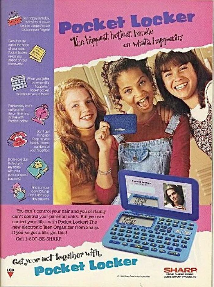 Sharp “Pocket Locker” (1995)