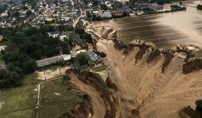 Damage From Recent Flooding In Germany