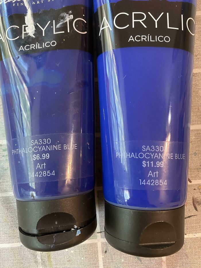 I’m An Art Teacher - Old Tube Price vs. New