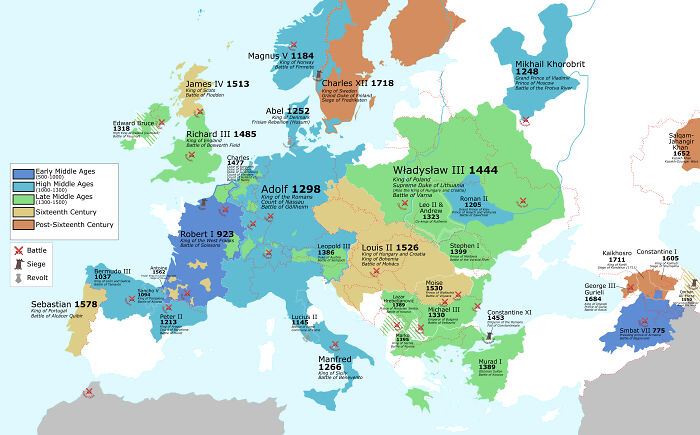 Most Recent European Monarchs To Die In Battle