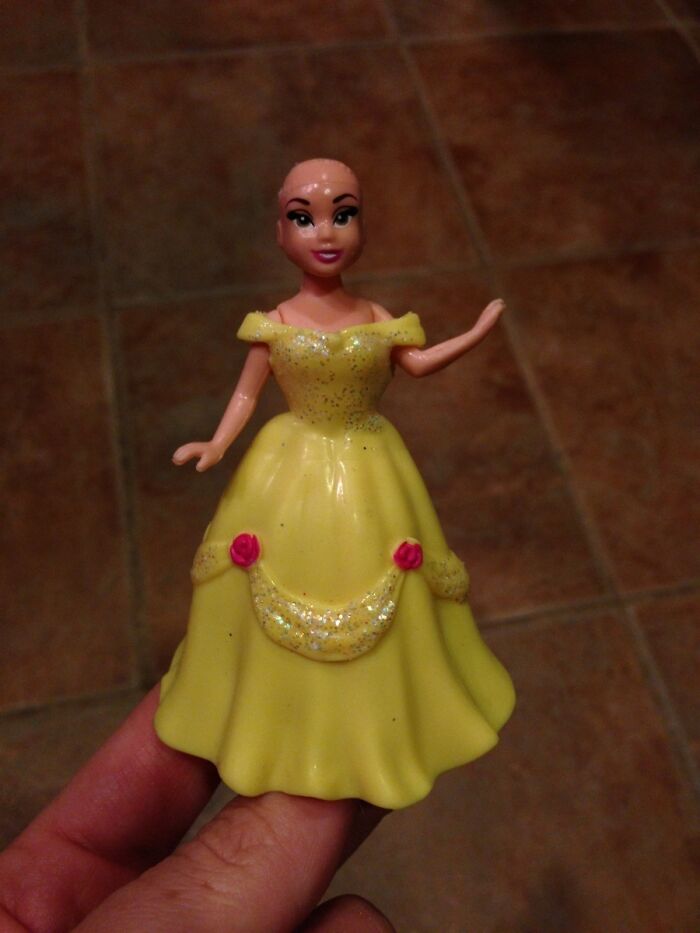 My Mom Has Had Cancer 3 Times And Because Of All The Meds And Chemo, Her Hair Won't Grow Back