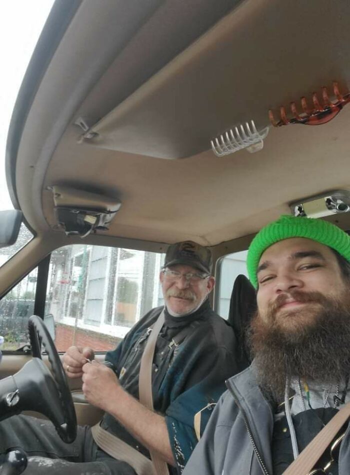 Mi marido creció sin papá. Mi papá lo lleva hoy a su primer campamento de padre e hijo