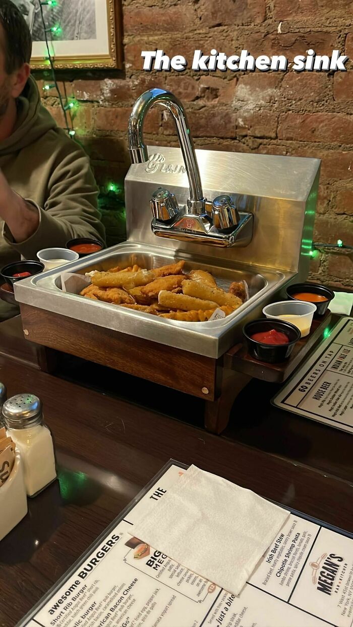 I've Had My Food Served On Everything But Th.... Nevermind