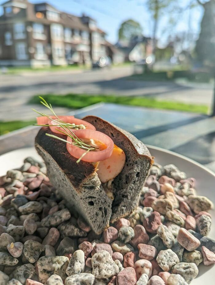 Sandwich Served.... On The Rocks