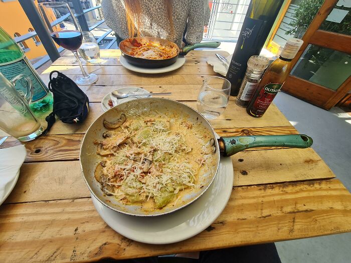 They Literally Put Plates Underneath