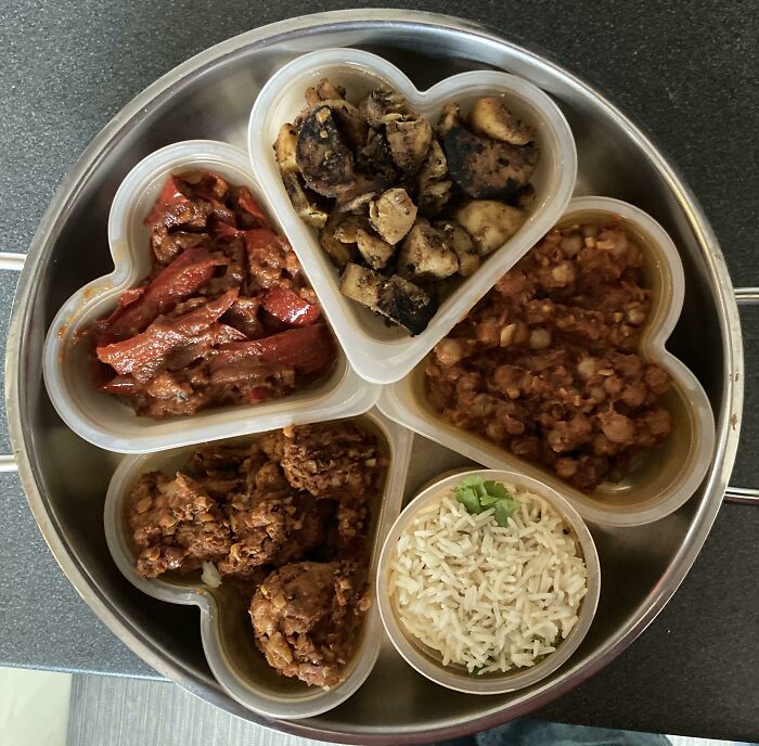 Our Neighbor From India Asked If We Have A Sauté Pan For Him To Lend. We Had And This Is How He Returned It