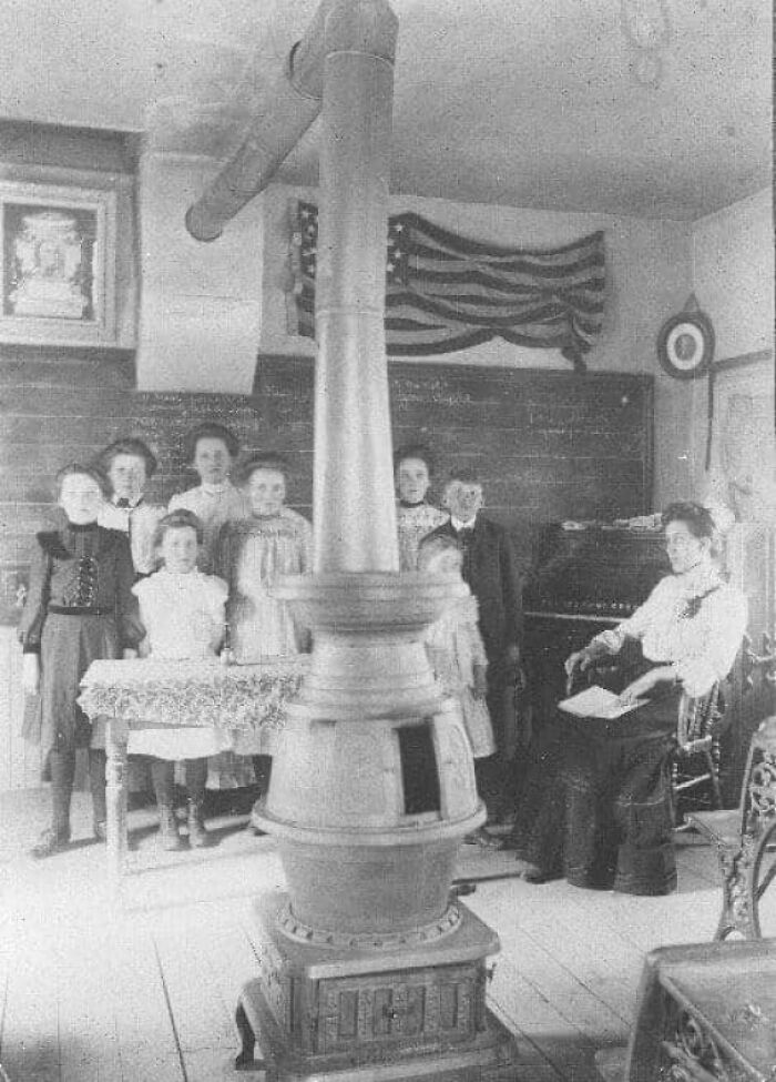 So Much Can Be Said For Education As It Was. (1890, South Dakota)