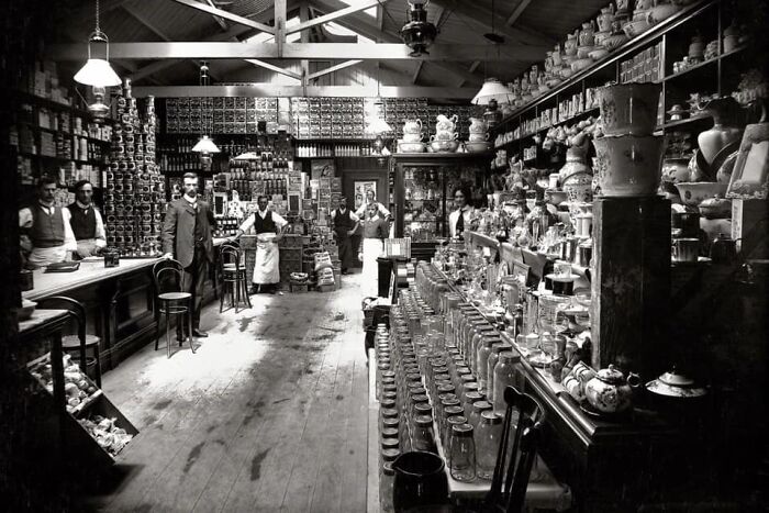1890s Walmart. So Many Great Details Inside This General Store. It Was A Time When You Knew Your Grocer And They Knew You. We Have More, But We In Some Ways Have Less.