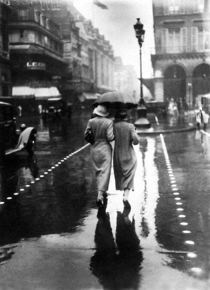 "A Friend Is A Second Self." -Aristotle (Photo: Paris, 1934)