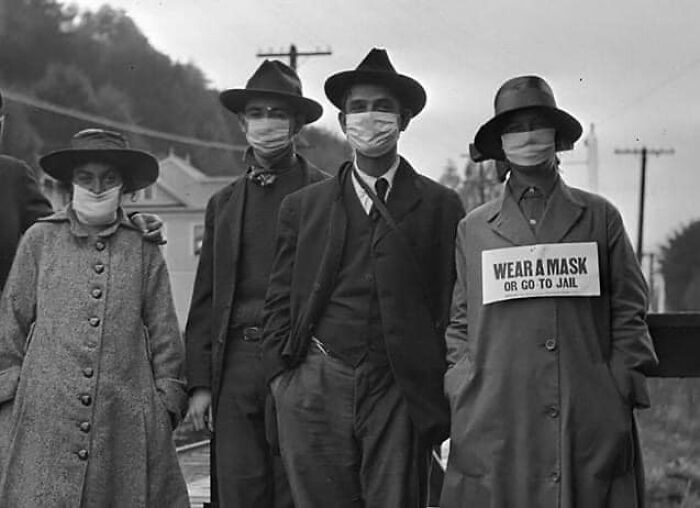 And Then There Was The Spanish Flu Pandemic Of 1918.