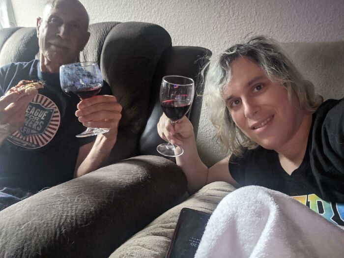 I Love My Dad. I'm Bi And Trans, This Is How Much He Cares