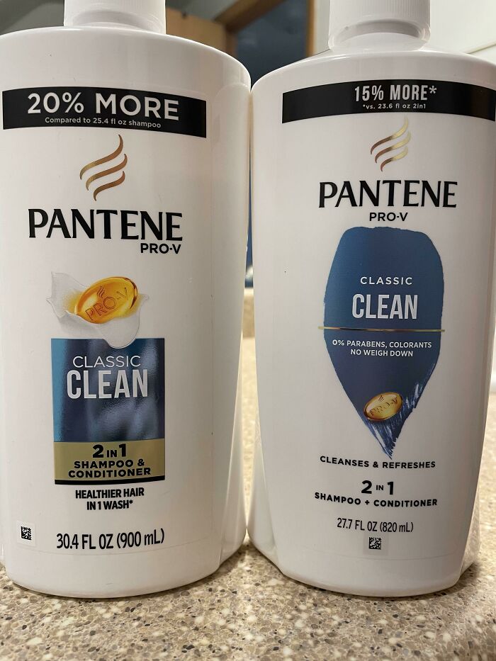 In 2018 The Bigger Bottle Was $5.97. Then It Was $6.97. Today It Was $6.97 With A New, Smaller Bottle