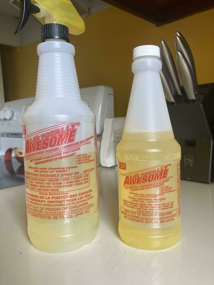 38% Reduction In Bottle Size (32 Oz —> 20 Oz)