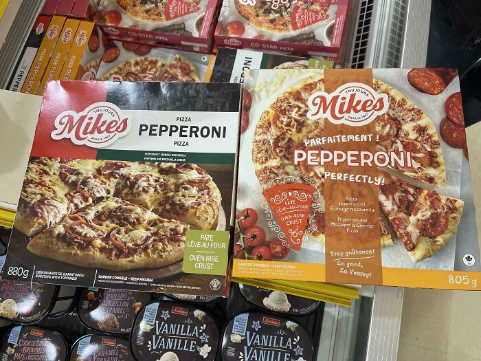 Mike's Pizza 75g Smaller, 1$ More