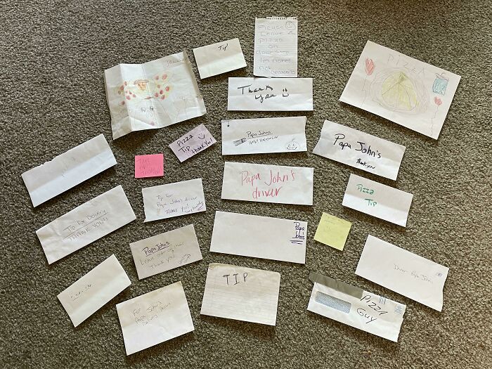 Here Are All The Notes I Got From No-Contact Deliveries When I Delivered Pizza