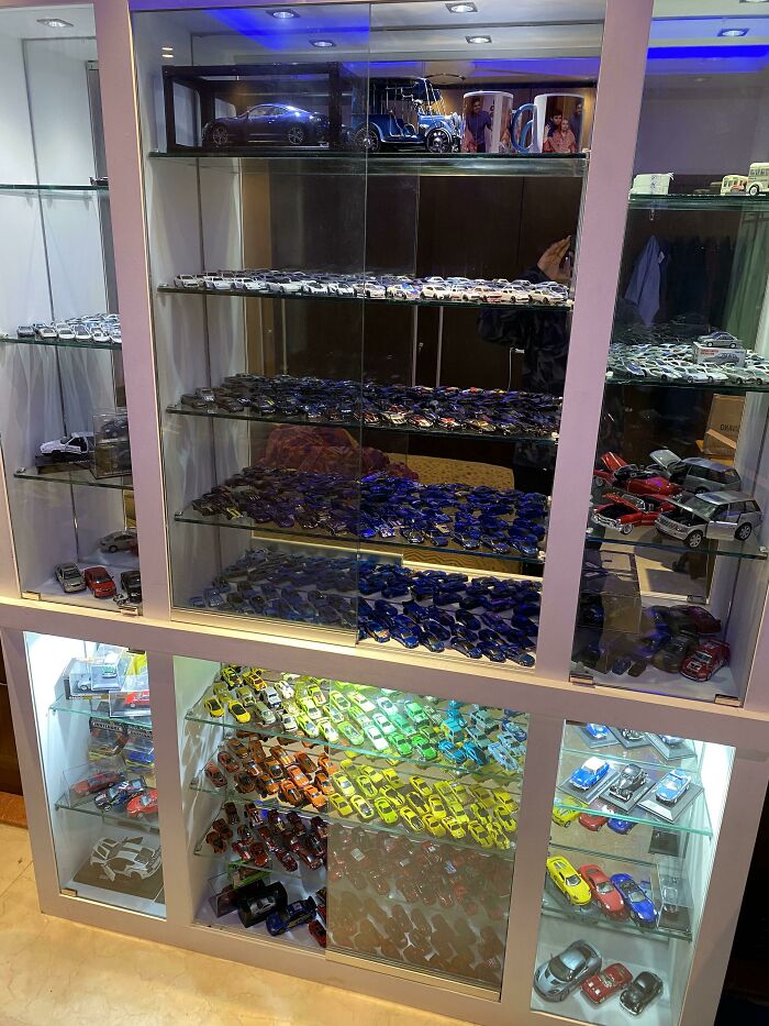 My Color-Coordinated Hot Wheels Collection