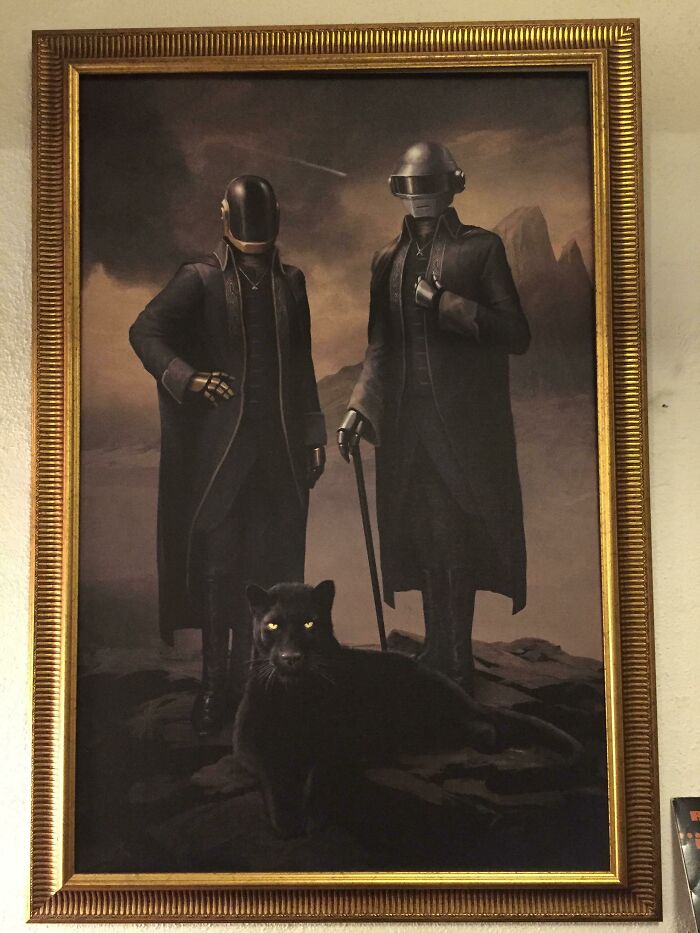 Colgado en una pizzería de Estocolmo, Suecia