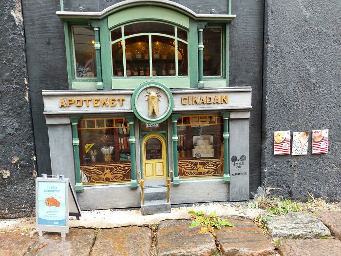 Saw Someone Else From Sweden Post One Of These So Thought I'd Share One I Saw In Skånes Part Of Sweden. Mices Own Pharmacy