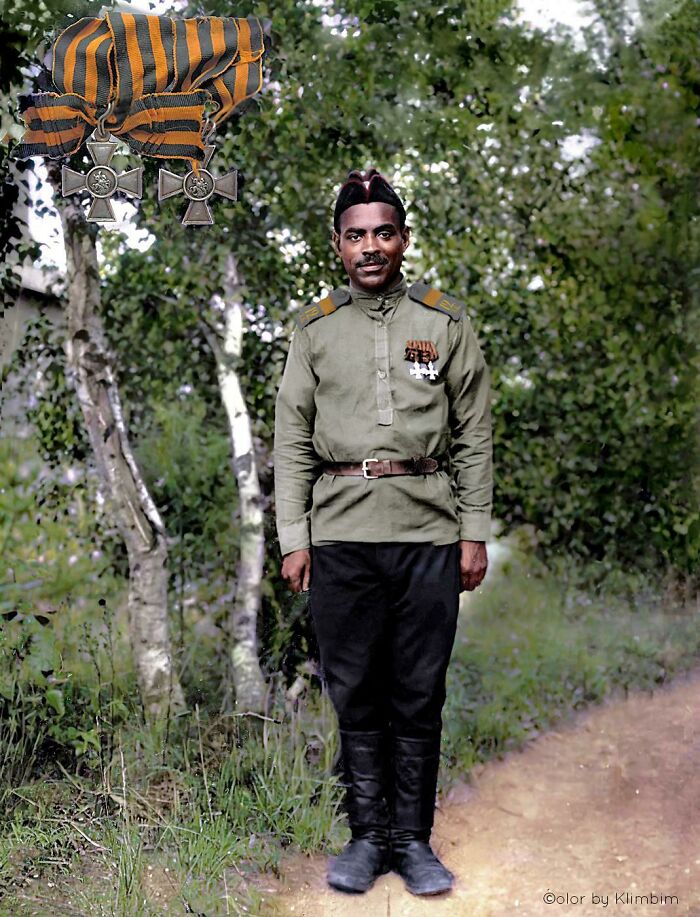 Marcel Pliat, 1916, The Only Black Man To Serve In The Russian Imperial Air Force During World War I