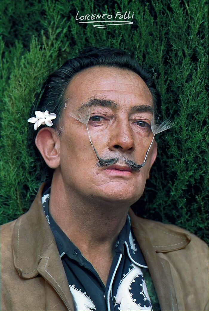Jasmine Portrait, Dalì Moustache