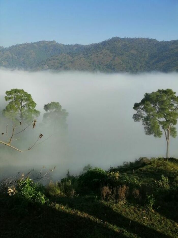 Beautiful View My Village In Kashmir