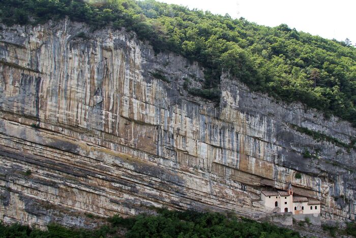 A Hermitage Named Eremo S. Colombano In Italy [oc]