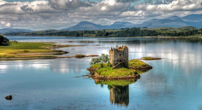 Stalker, Scotland. Stalker Castle Was First Built In 1320 By Clan Macdougall
