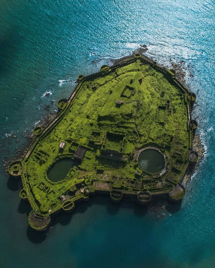 Island Fortress Of Murud-Janzira, Off The West Coast Of India