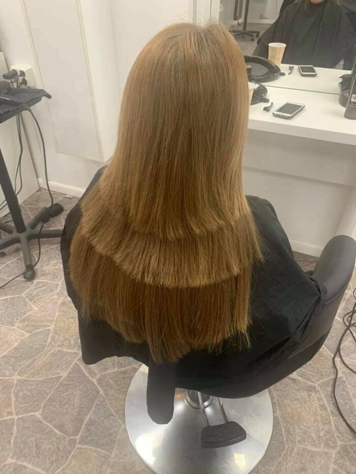 Yes, Done At A Real Salon. And Yes, She Did Cry When She Saw It