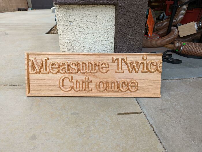 Made A Sign For My Garage Shop Wall