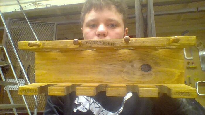 My Baseball Bat Rack