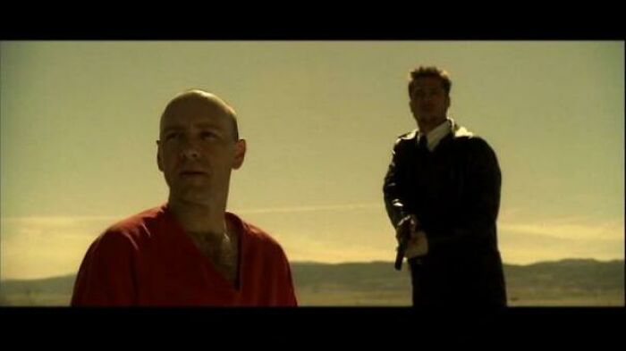 In Se7en (1995), The First Six Days Take Place In The City Where It Is Constantly Raining Yet On The Seventh Day, The Two Detectives And John Travel Upstate Where It Is No Longer Raining. This Directly Paralleled Dante’s Inferno. Explanation In Comments