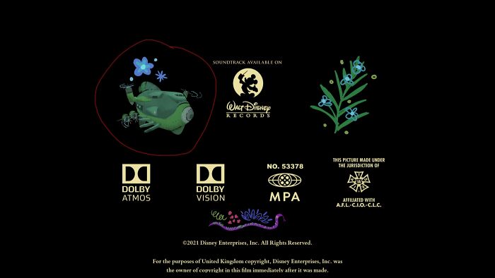 In The End Credits Of Encanto (2021), There Is A Strange Plane Next To The Disney Logo. This Is A Reference To Disney's Next Animated Movie, "Strange World"