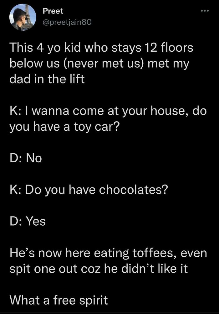 Entering A Stranger’s Place For Chocolates