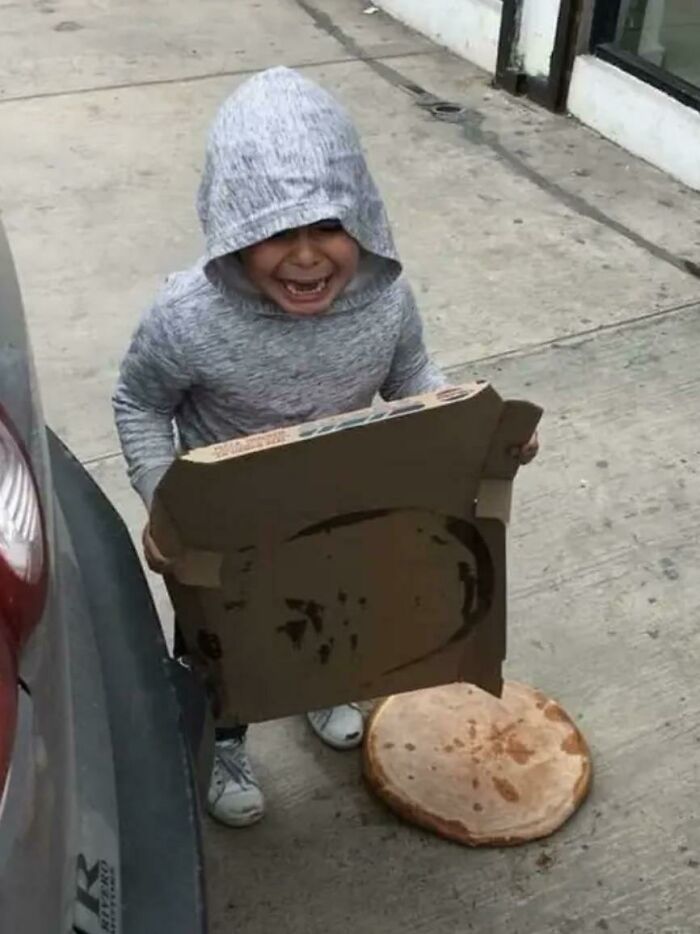 And He Never Carried A Pizza Again