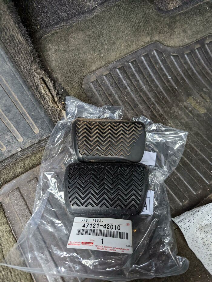 It's Always The Brake Pads, Never The Brake Pedal Pad