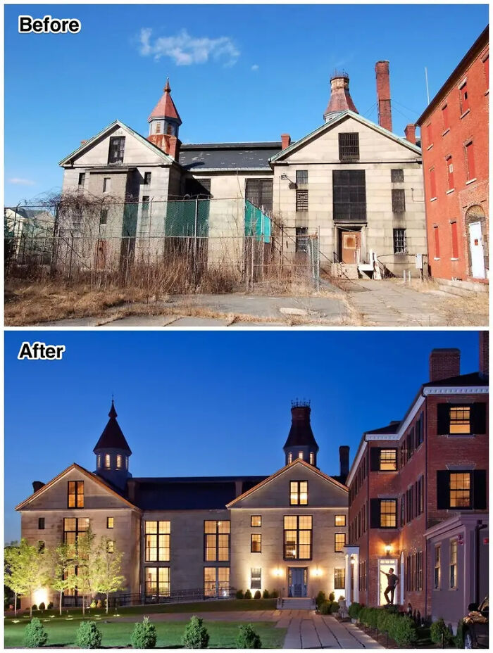 Salem Street Jail | Salem Ma | 1992 & 2021