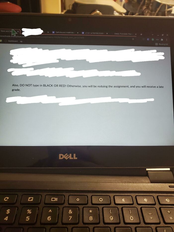 My Teacher Made 5 Kids Redo This Because Of This Exact Thing. Not Change The Color But Fully Redo It