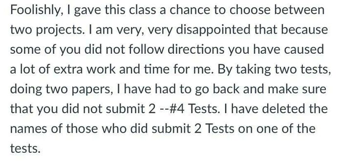 My Professor Emailed This To Me The Day After I Spent 2 Weeks Working On 2 Assignments